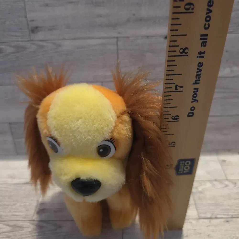 Lady from Lady and the Tramp Plush Dog Stuffed Animal‎ Vintage Disney Korea